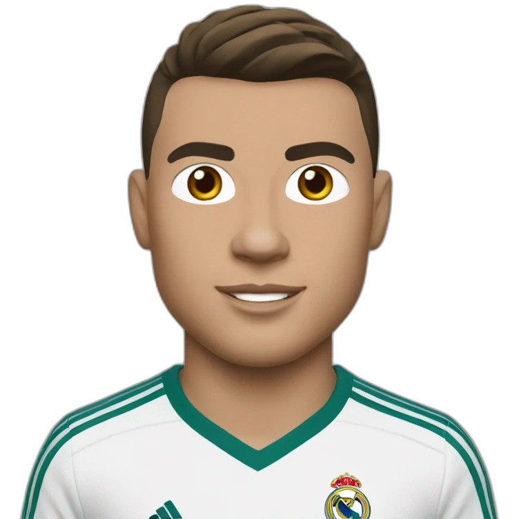 ronaldo at réal madrid emoji
