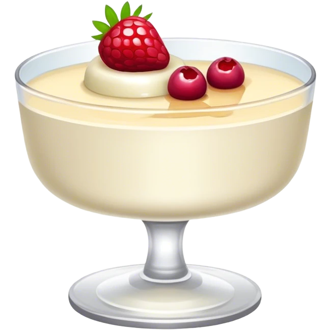 panna cotta emoji