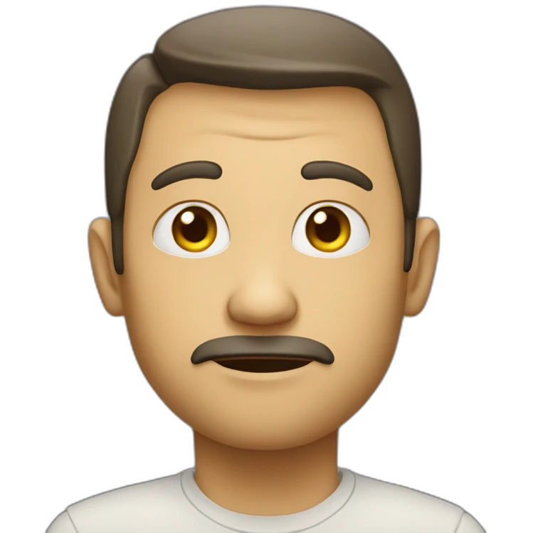 Lost foreigner emoji