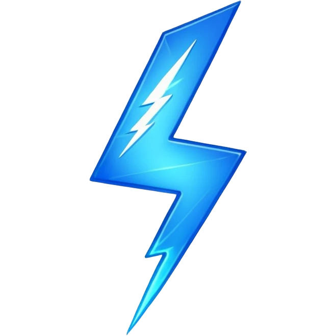 lightning bolt  emoji