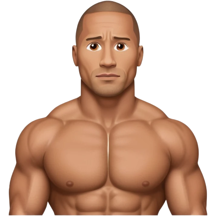 Tatum mixed with the rock emoji