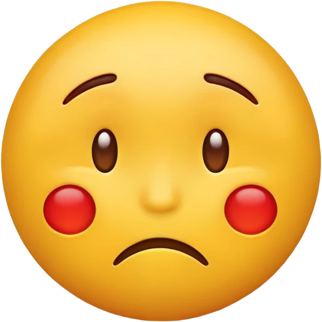 Embarrassed emoji  emoji