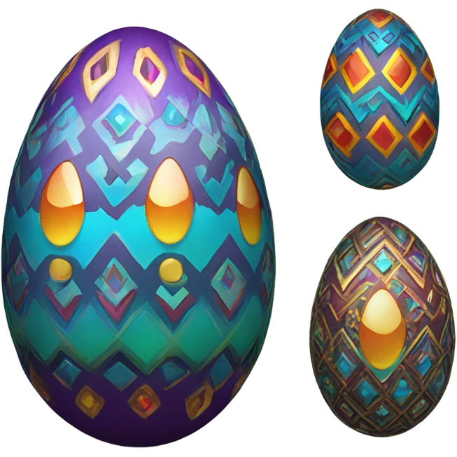 fancy egg emoji