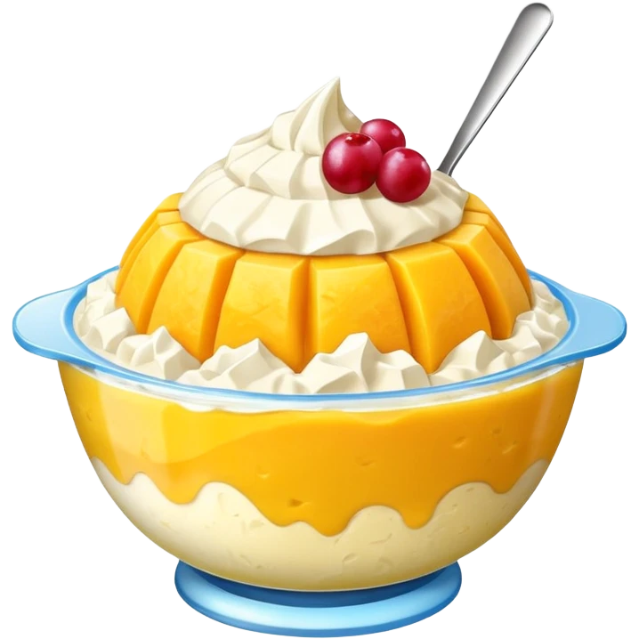 mango bingsu emoji