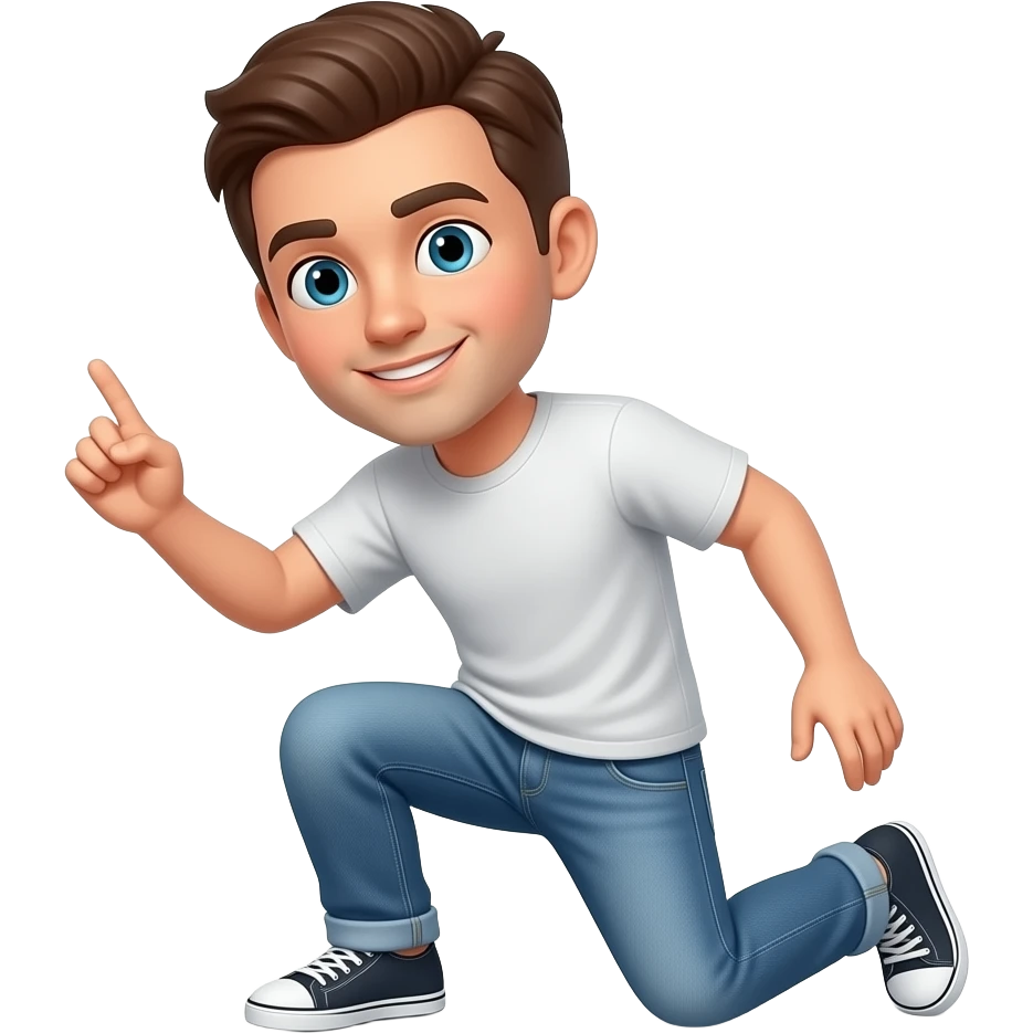 Persona haciendo Twerking emoji