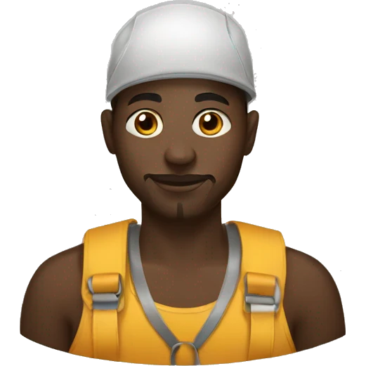 graphiste africain emoji