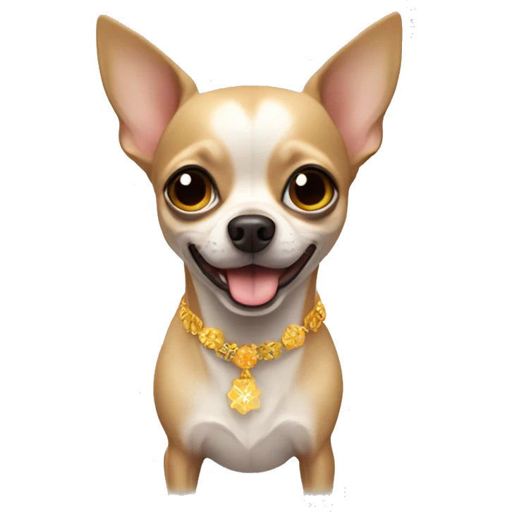 Chihuahua new year  emoji