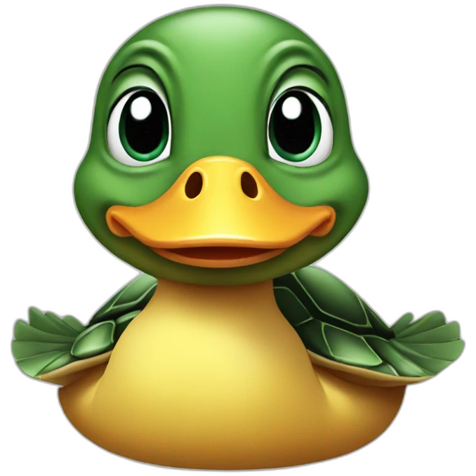 Animal duck turtle emoji