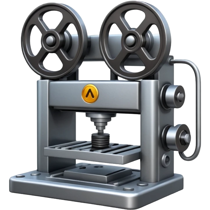 mac os icon mechanical press emoji