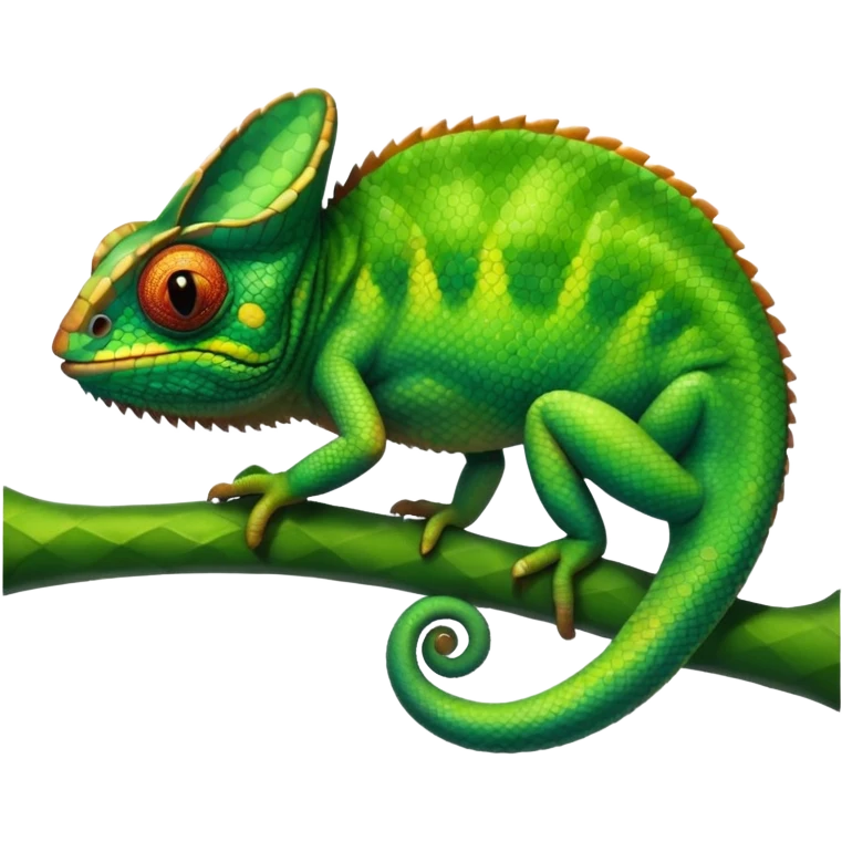 Chameleon emoji