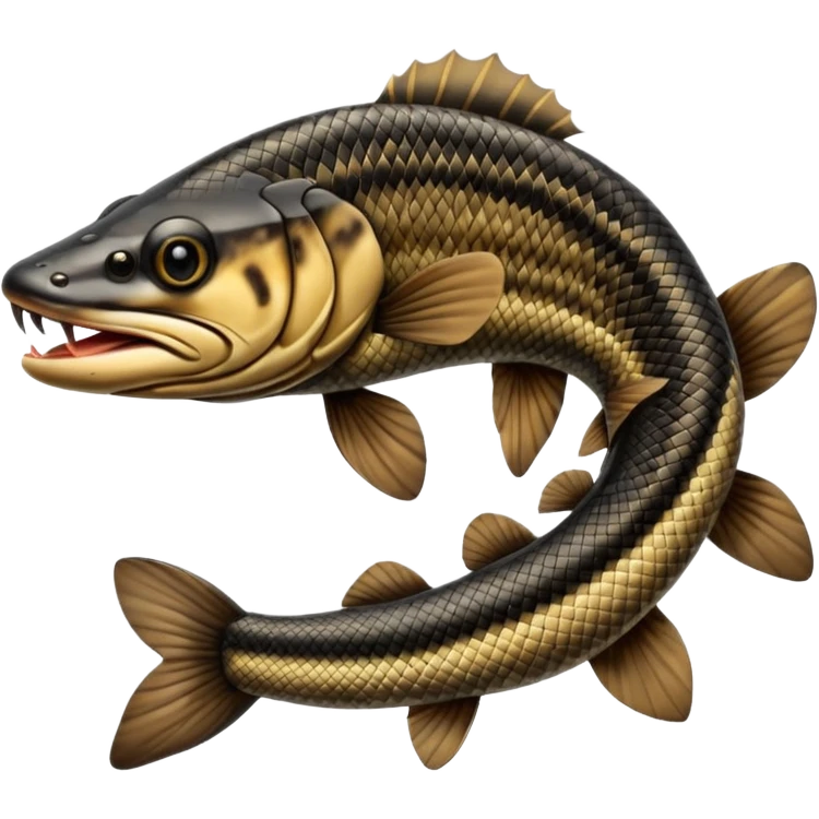 Snakehead fish emoji