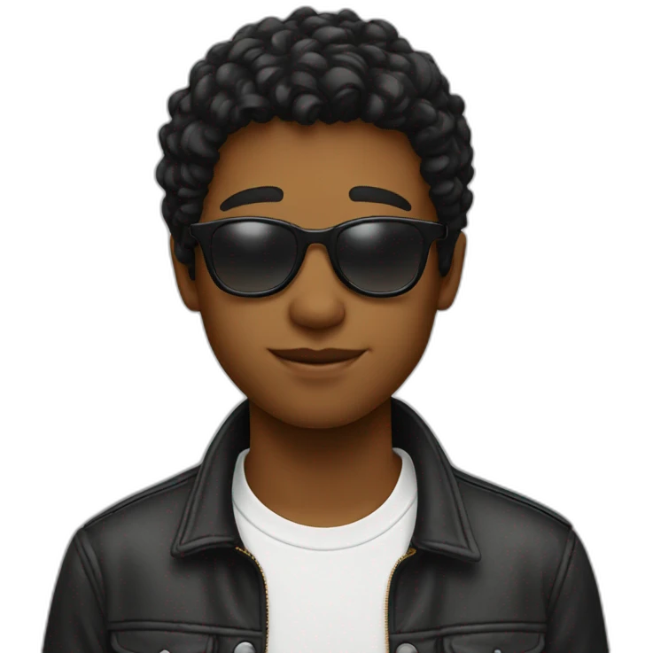 Cool boy emoji