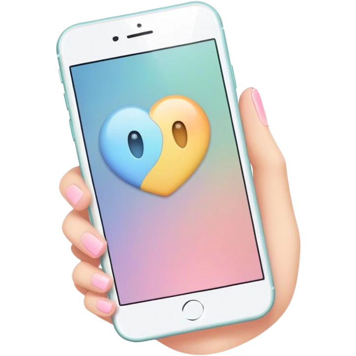 pastel iphone emoji