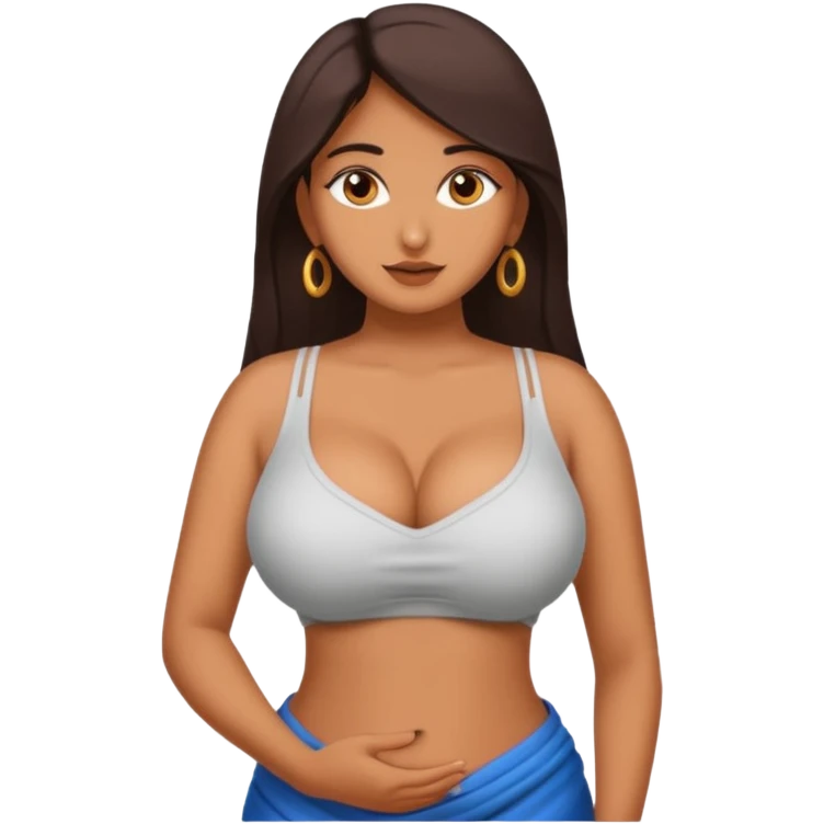Desi girl naked big boobs full body  emoji