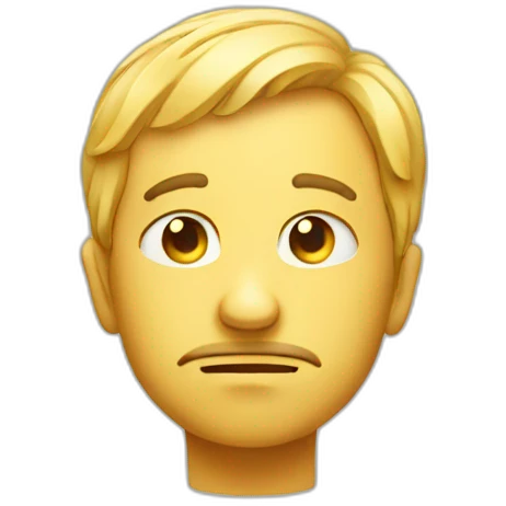 Thinking face emoji