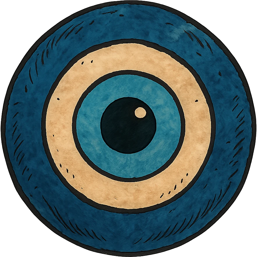 Evil eye 🧿 emoji