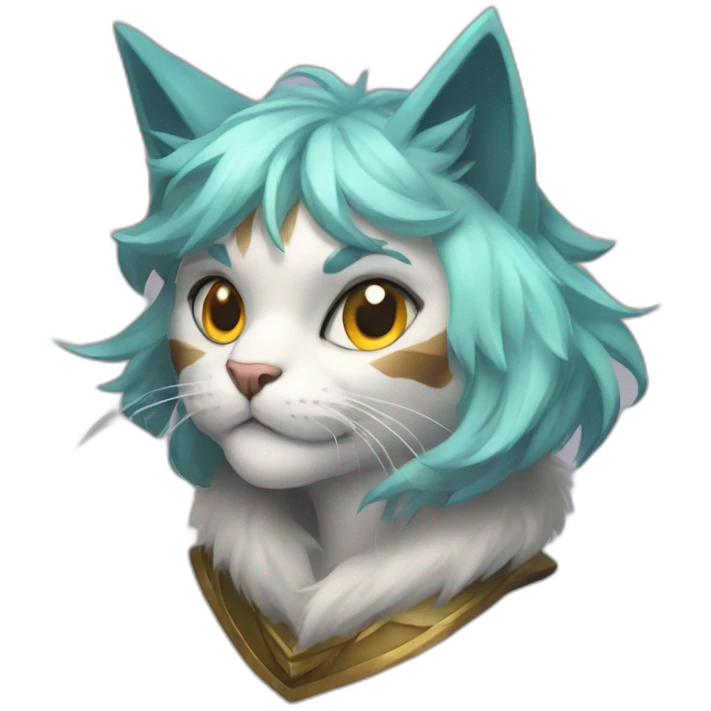 Cat league of Legends rakan emoji