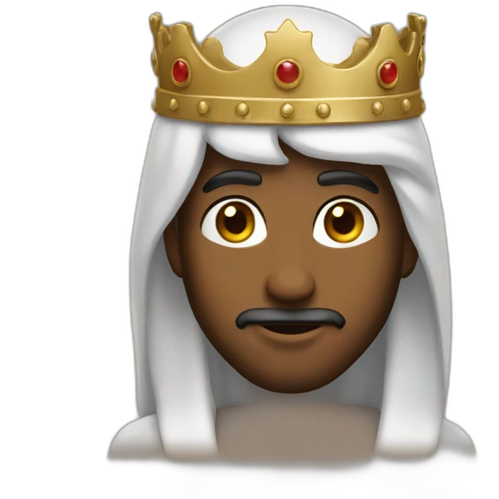 king of arabie emoji
