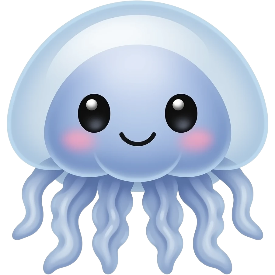 Kawaii physalia phylasis emoji