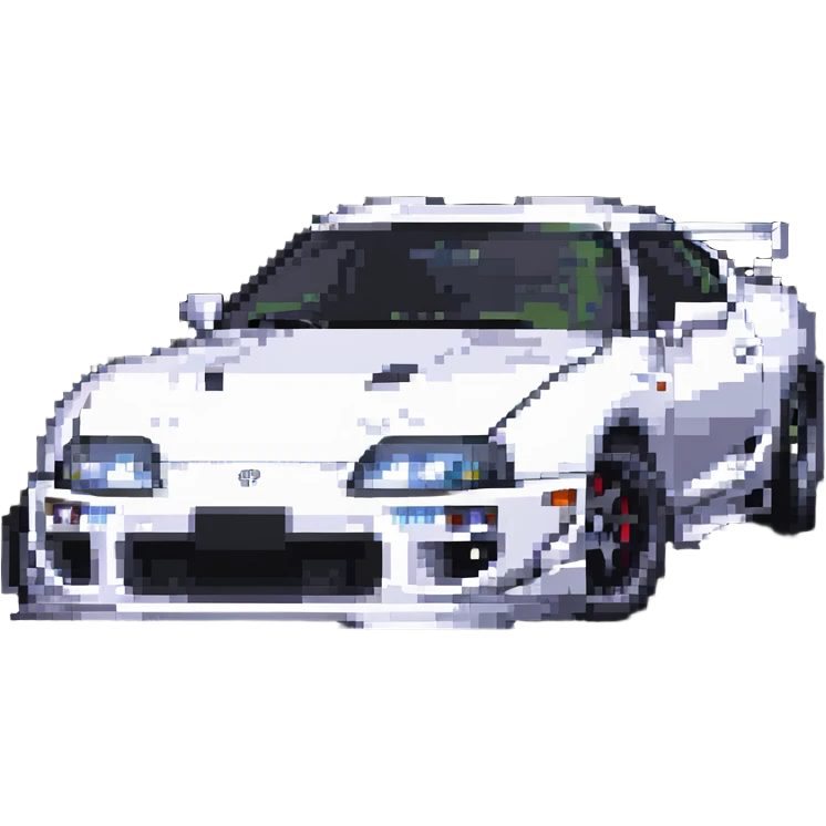 Toyota Supra 1980s emoji