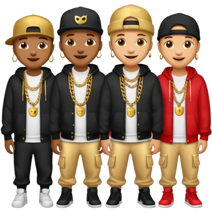 Emoji hip hop emoji