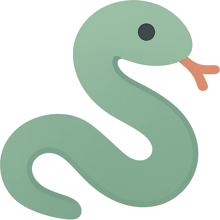 Snake emoji