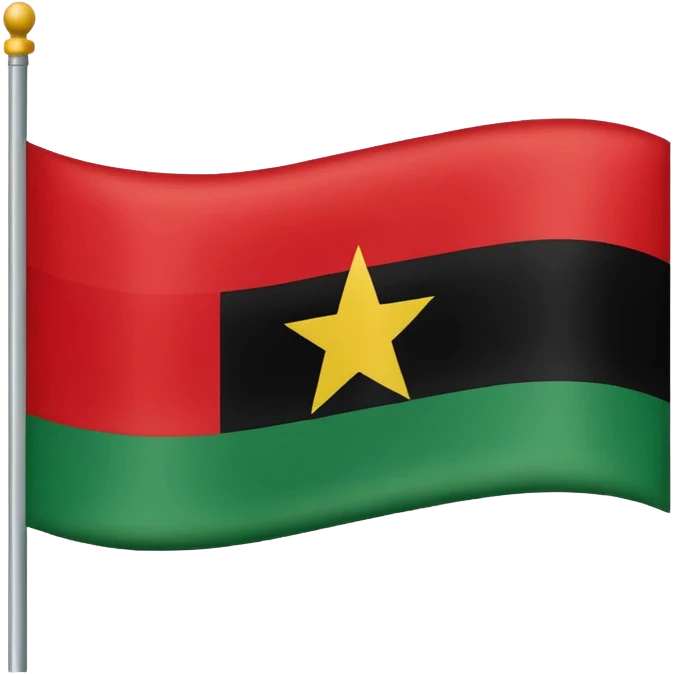 Pan African Flag emoji