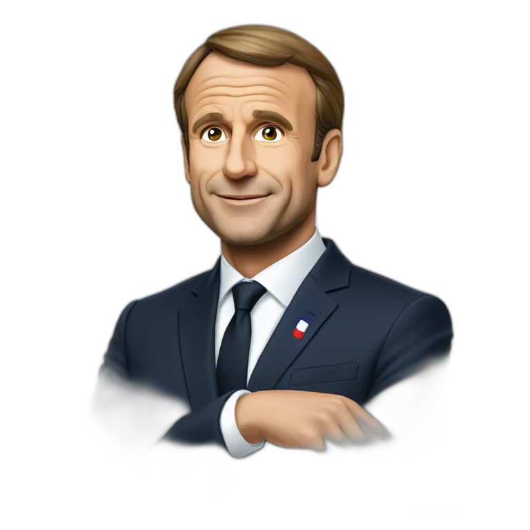 Président of France-macron emoji