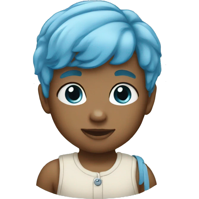 Baby blue  emoji