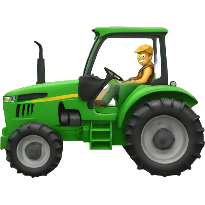 Tractor ride emoji