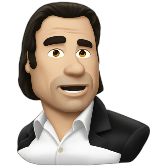 John travolta pulp fiction emoji