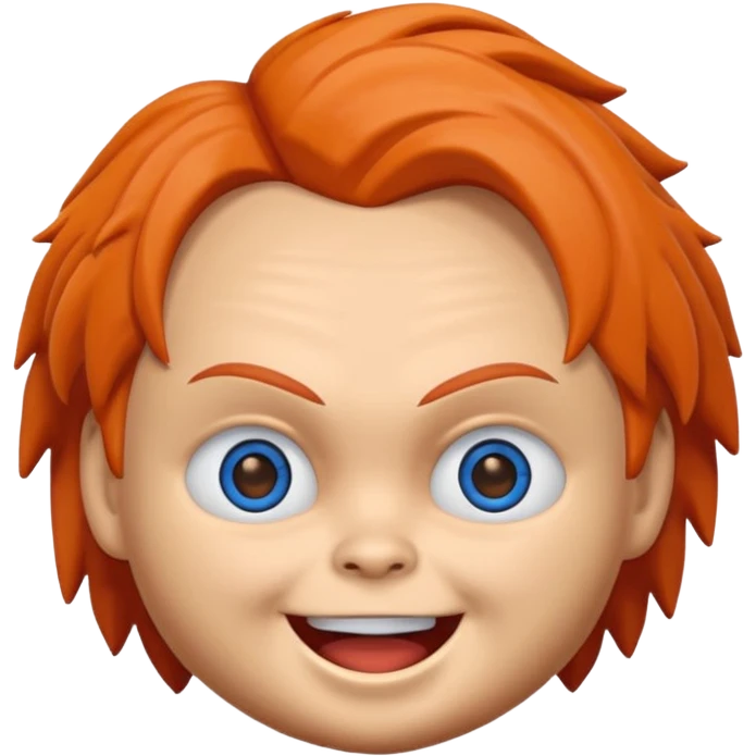 Un emojin de chuky emoji