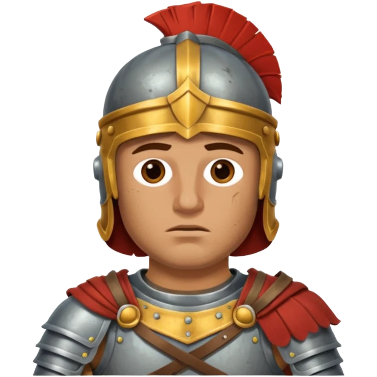 roman knight tired emoji