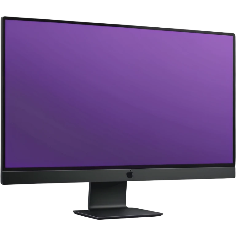 dark purple wide screen monitors emoji
