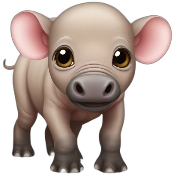 Baby Babirusa emoji