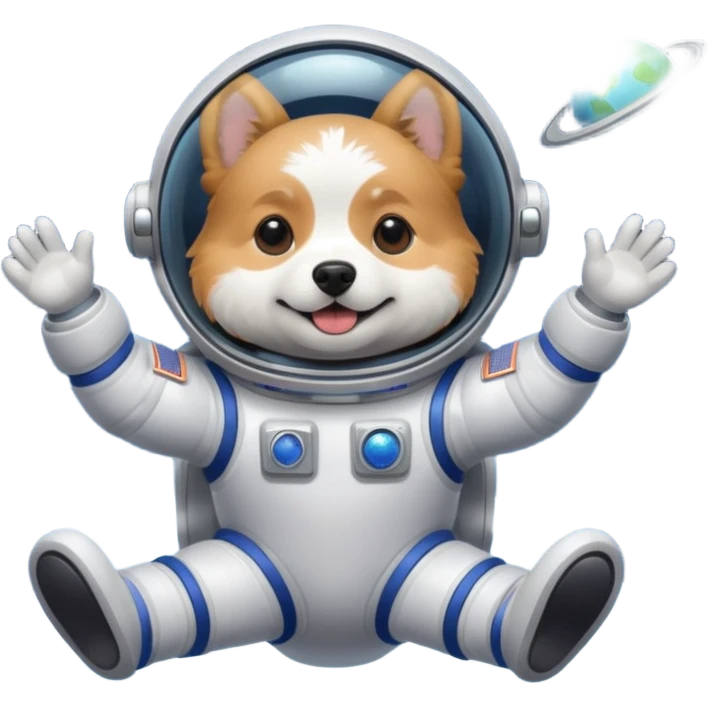 dogs in space emoji