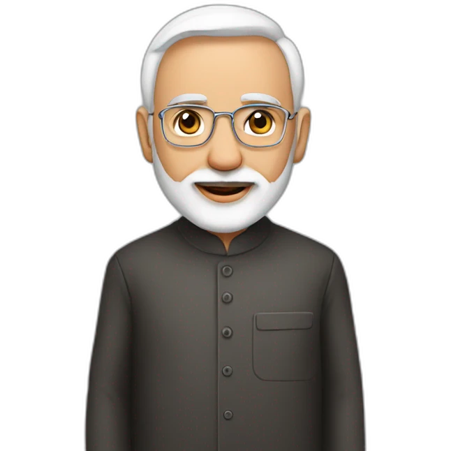 Modi iran man emoji