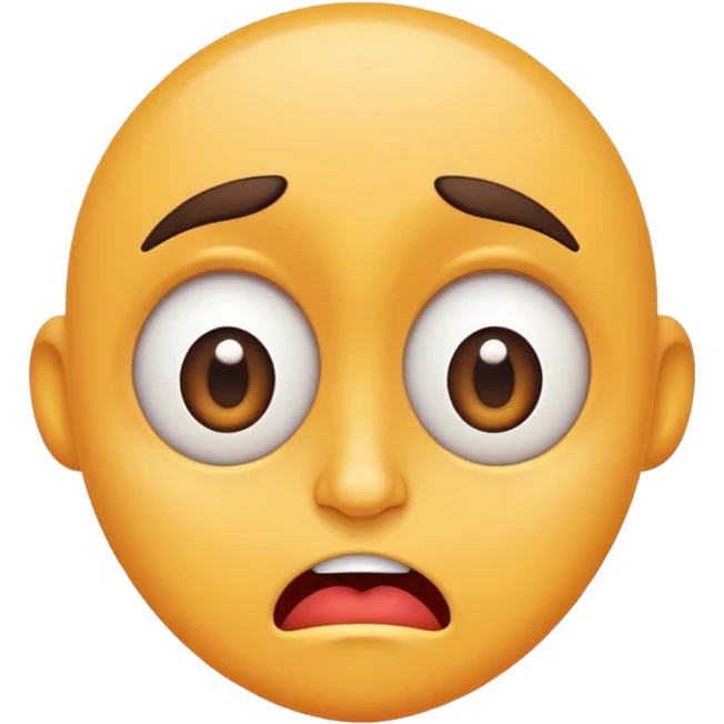 Express weird and funny  emoji