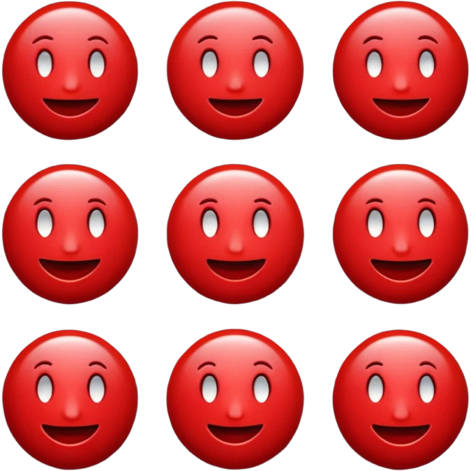 Dark red emojis emoji