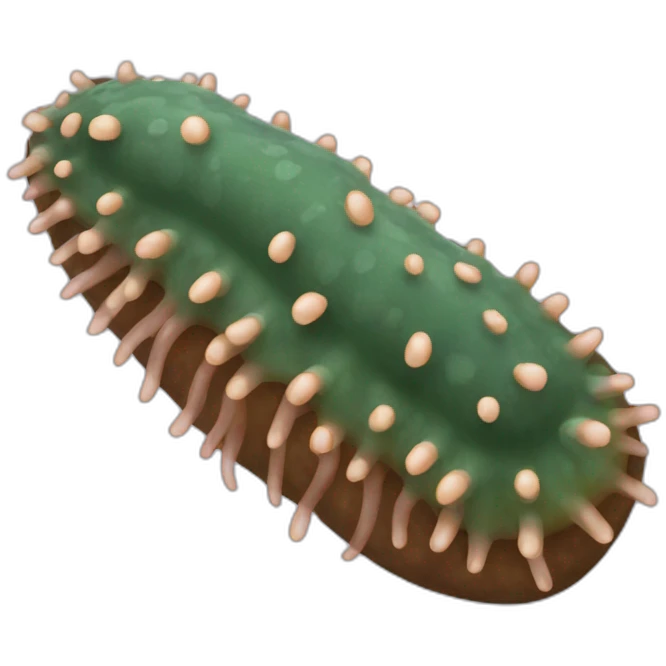 Sea cucumber emoji