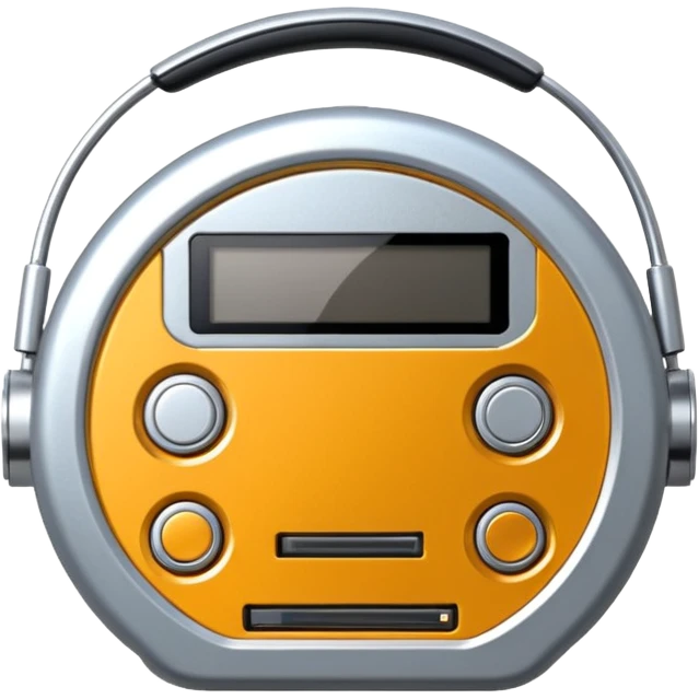 circular walkman emoji