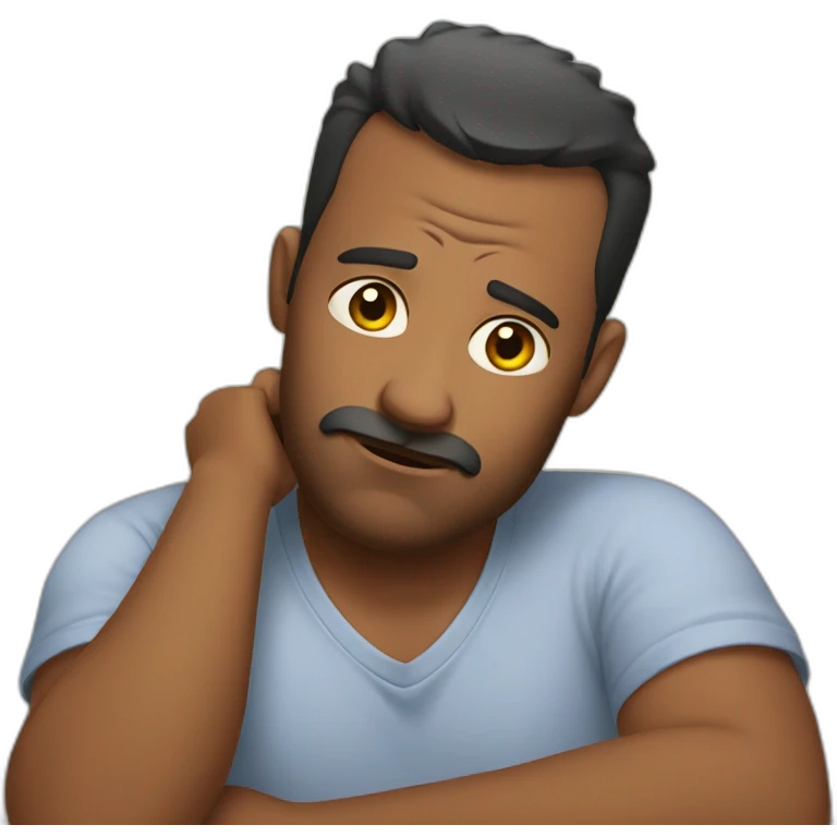 tired dad emoji