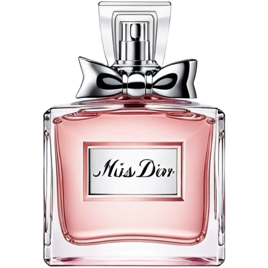 Miss Dior pefume  emoji