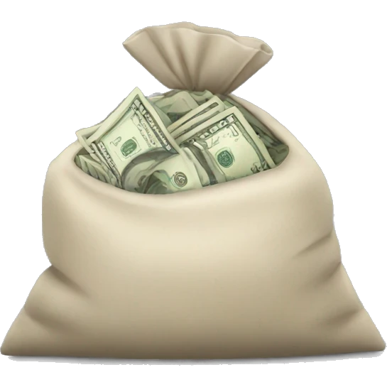 Bag of cash  emoji