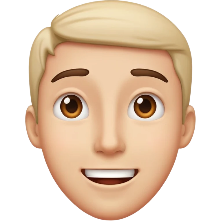 Happy nervous  emoji