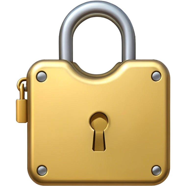 Open lock emoji