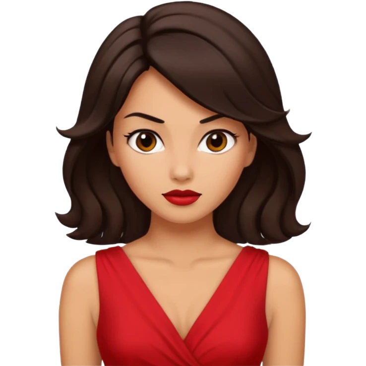 Sassy hair flip  emoji