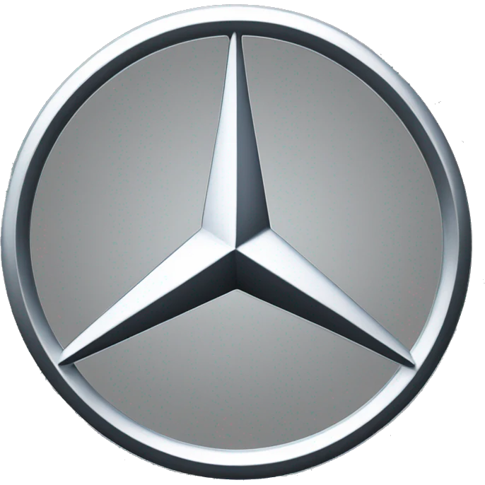 Mercedes benz logo emoji