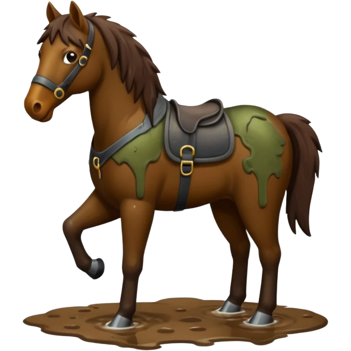Swamp horse emoji