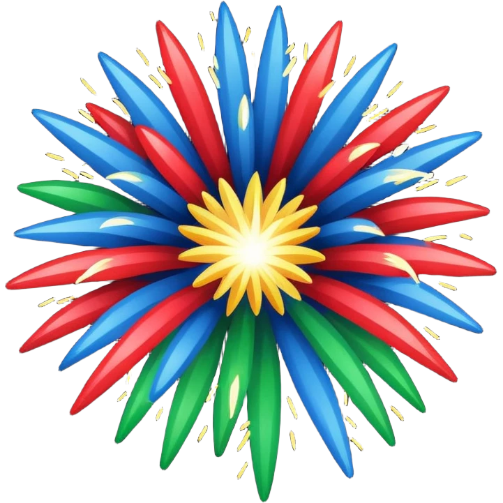 firework burst emoji